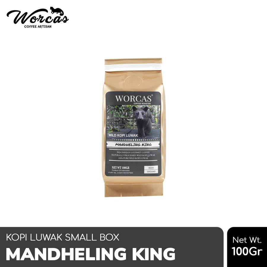 

Worcas Kopi Luwak Liar Mandheling King 100gr