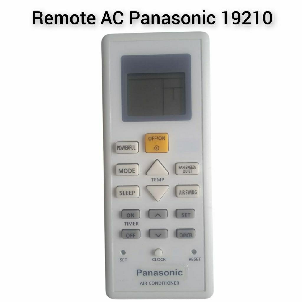 Remote AC Panasonic 19210 Baru