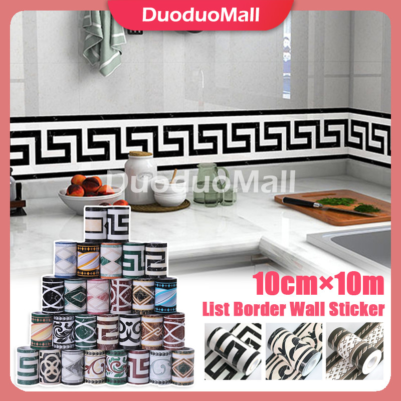 10CM*10M Wallpaper Sticker Border List / Wall List / Wallpaper List Border