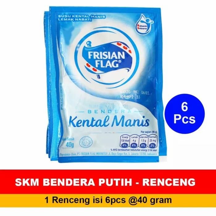 

[Rans Mart] Susu Kental Manis Frisian Flag Sachet 1 Renteng 6x37