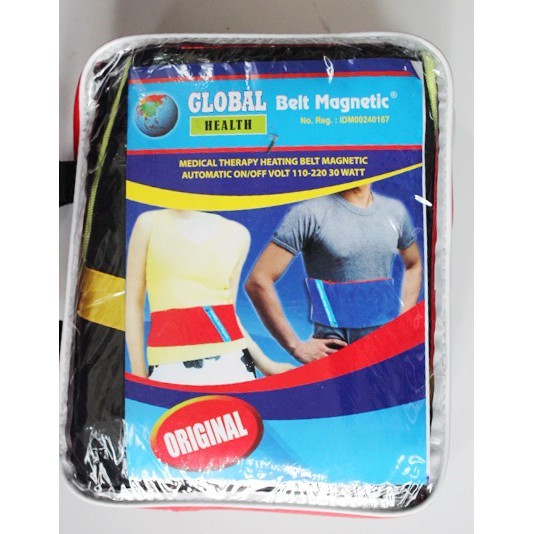 TERLARIS Global Belt Magnetic Health Medical Therapy Heating Tas, Bantal Panas Kesehatan Terbaru dan