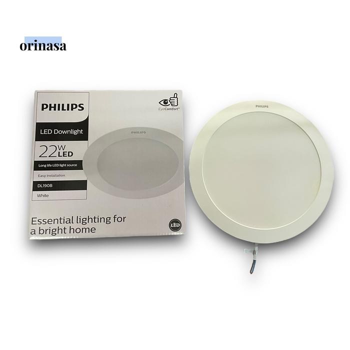 Lampu Downlight LED Philips Eridani DL190B LED18 22W 22 Watt