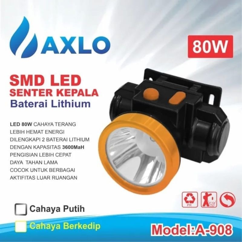 Senter Kepala 80W