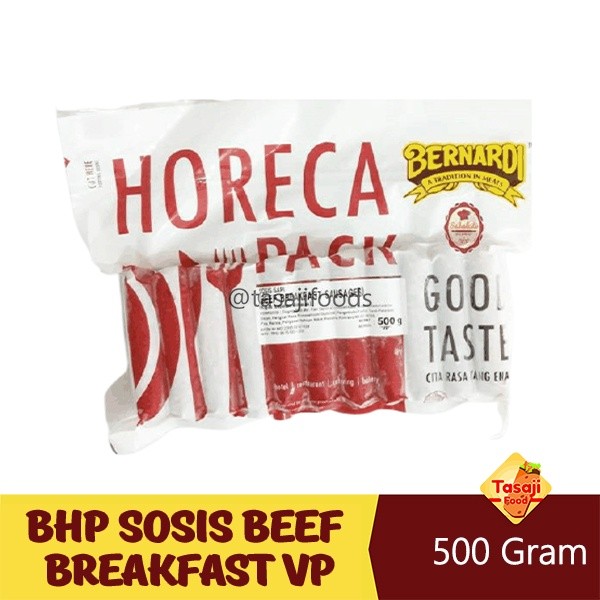 

Bernardi BHP Sosis Beef Breakfast VP 500 Gr
