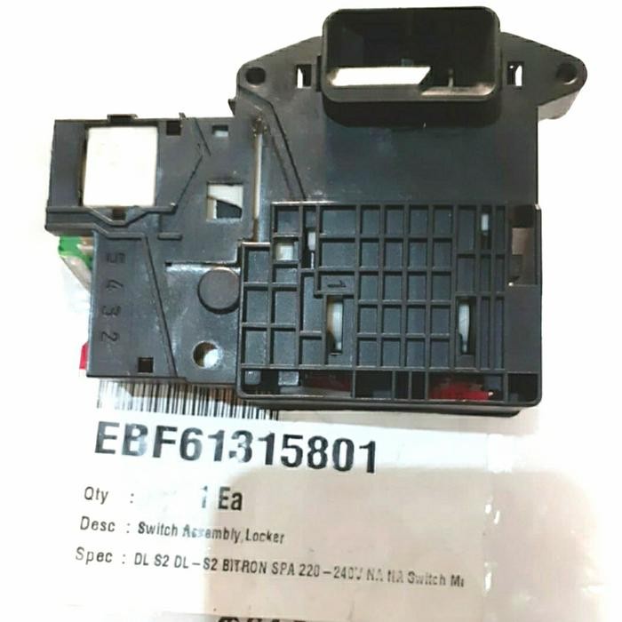 

Door lock - Swict lock - Switch pintu mesin cuci LG type FC1285S5W
