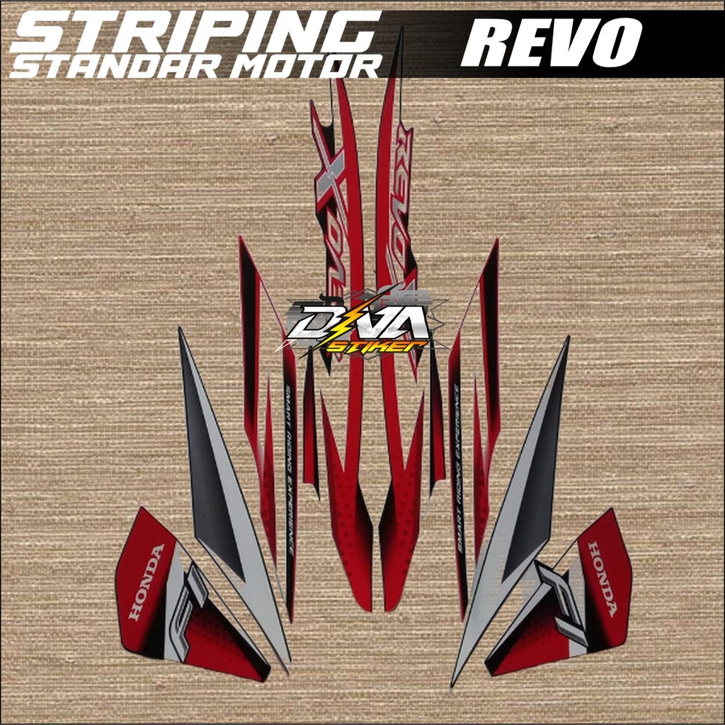 Stiker Striping Motor Revo X 2021 2022