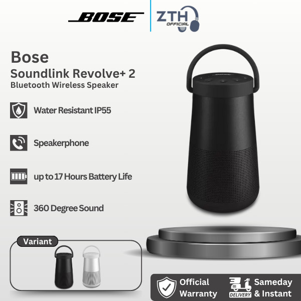 Bose Soundlink Revolve+ II Revolve+ 2 Bluetooth Wireless Speaker