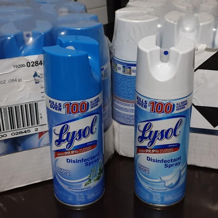 Spray Disinfectant LYSOL membunuh Virus & Bakteri & Pengharum Ruangan