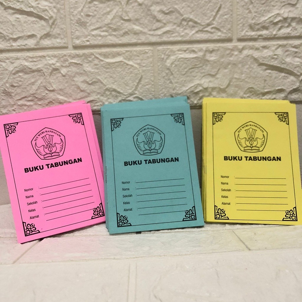 

RGT - 2 PC BUKU TABUNGAN SD / SMP / SMA