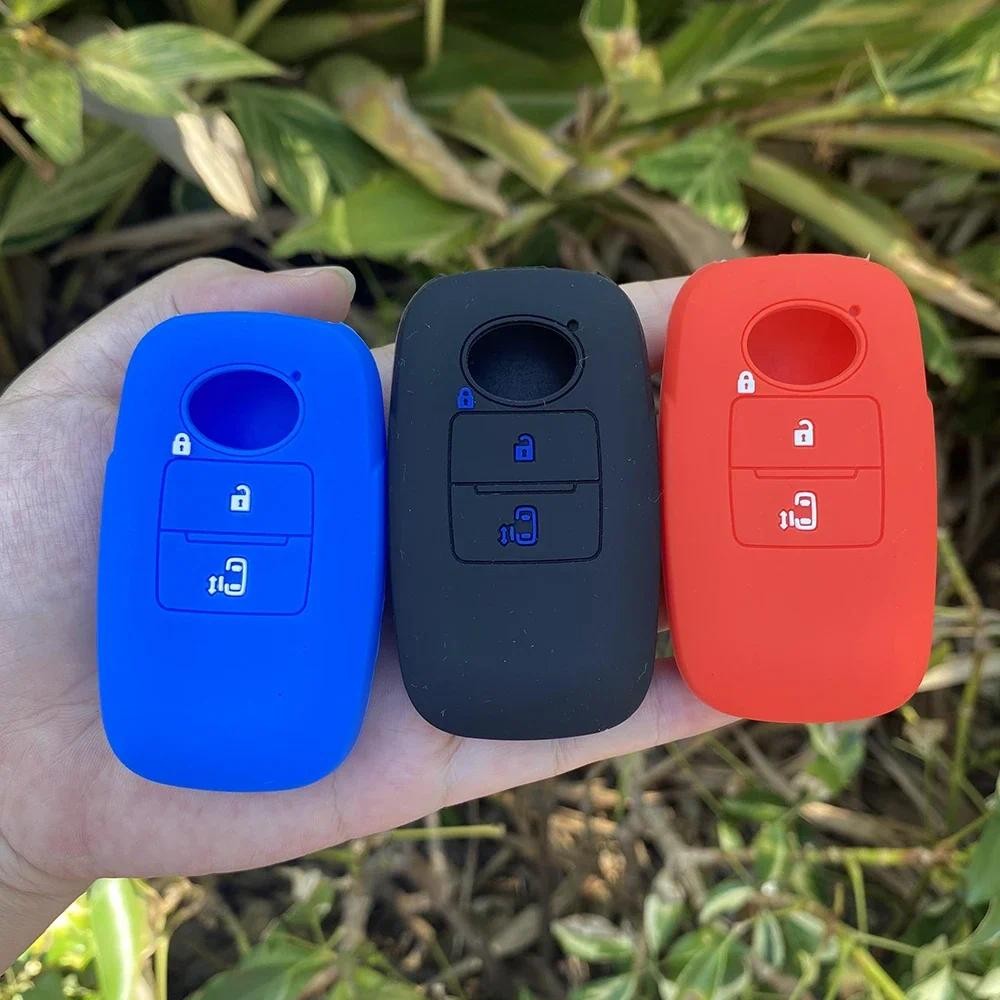 Silicone Car Key Cover Rubber Case Shell Protection Skin Bag for Toyota RAIZE for Daihatsu Rocky 3 B