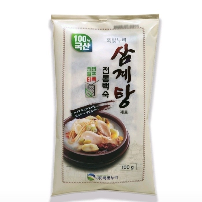 

[New]Promo Ginseng Chicken Soup Samgyetang Korean 100 gr Halal - 100 Gram