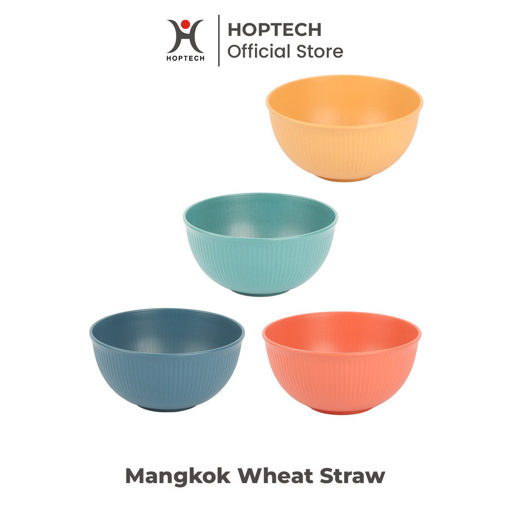 LW - Mangkok Jerami  Wheat Straw / Mangkok Kuah Gandum Wheat / Mangkok Gandum Warna Pastel