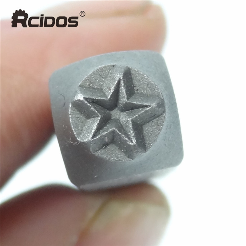 

5mm Star symbols steel stamp letters Steel word punch stamp/Metal jewelry stamps