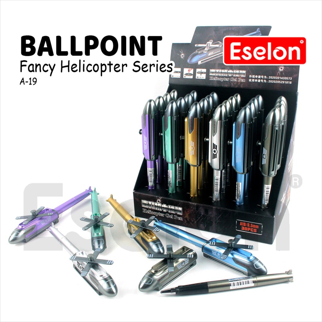 

1buah Ballpoint Gel Mainan A19 /1pcs Pulpen Mainan Pesawat Helicopter