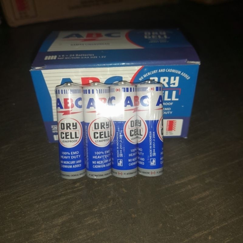 EXCLUSIVE 4 Pcs Baterai Jam ABC A2 AA Original Murah 2026
