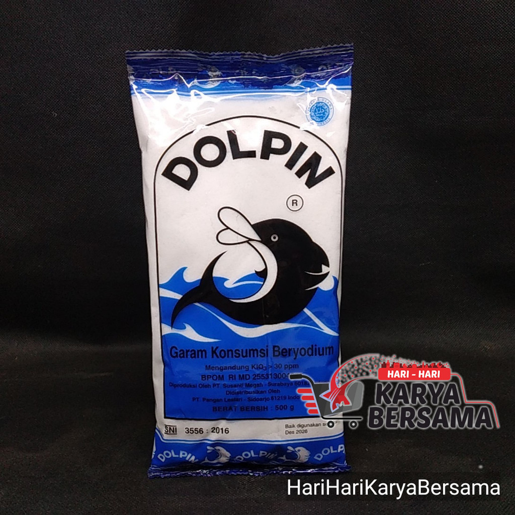 

DOLPIN GARAM MEJA 500GR