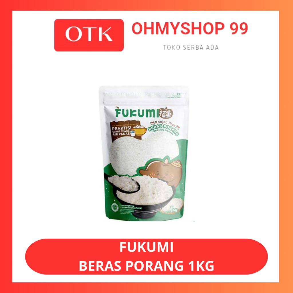 Beras Fukumi Beras Porang 1kg