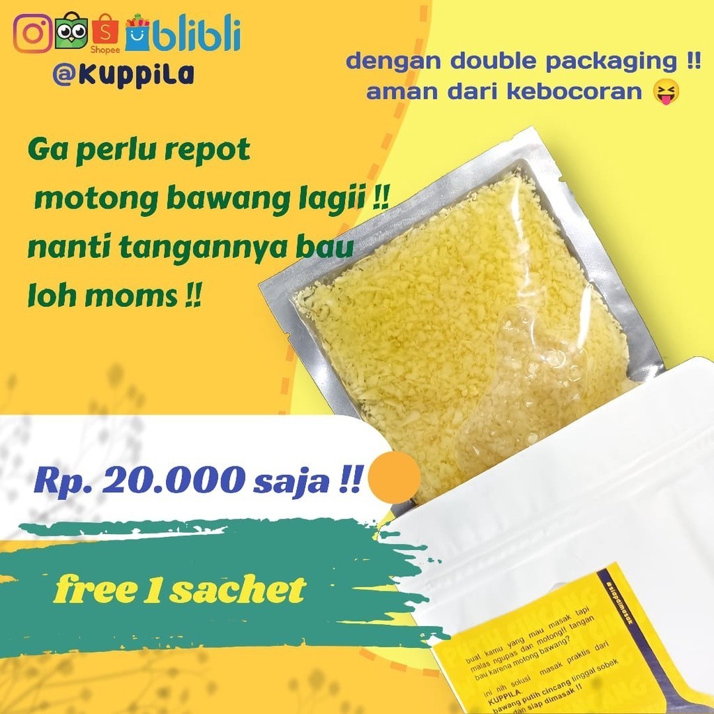 

Kuppila Bawang Putih Cincang dalam Minyak (200g) – Mempermudah memasak.