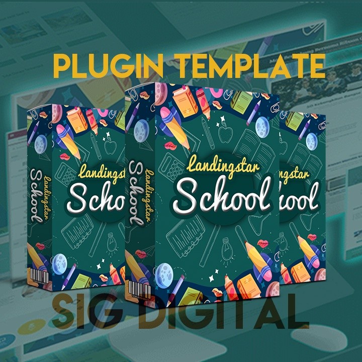 LANDINGSTAR SCHOOL TEMPLATE PLUGIN ELEMENTOR - SOLUSI MUDAH MEMBUAT WEBSITE SEKOLAH