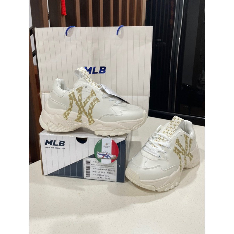 Sepatu MLB Big Ball Chunky Mono New York Yankees