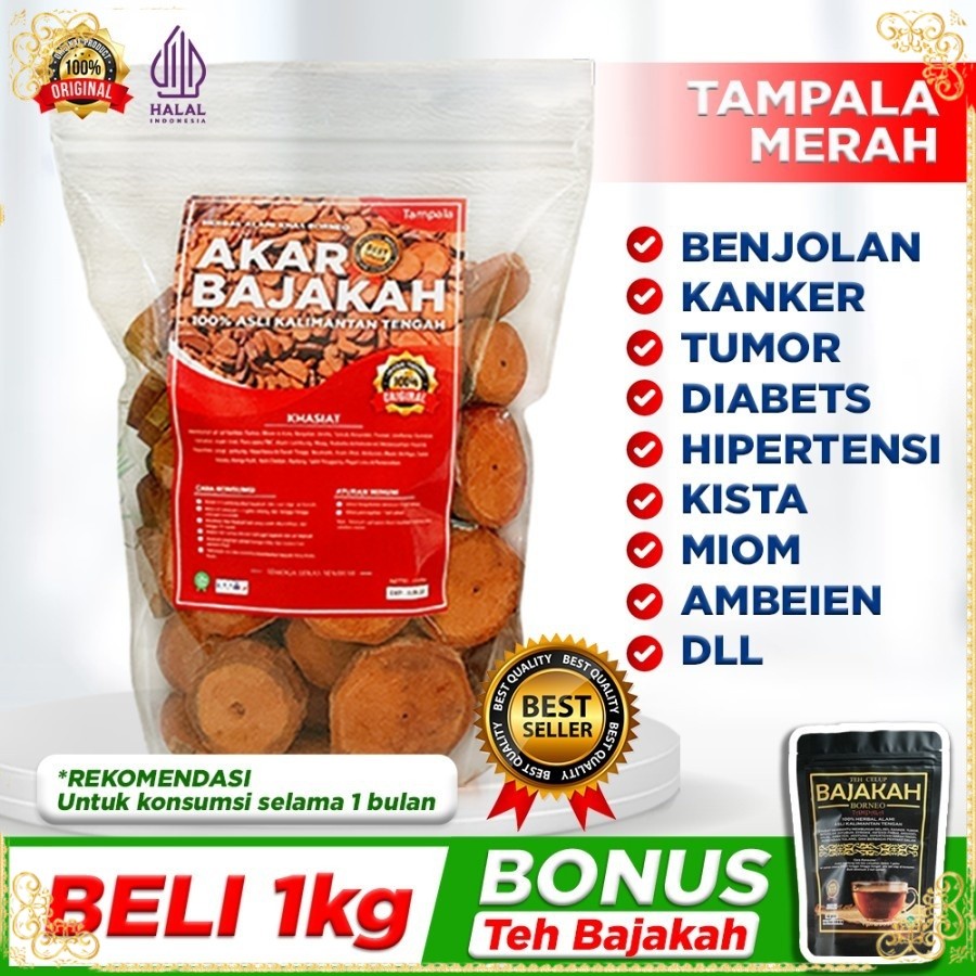 

Akar Bajakah Kalalawit Merah Asli Kalimantan (1kg) 0r1