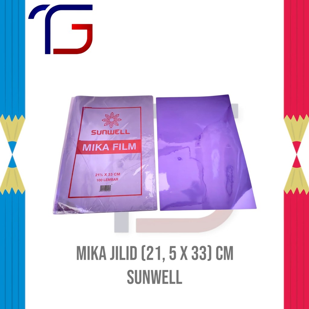 

Sunwell Mica Cover Jilid Warna Tua isi 10 Lembar