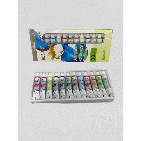 

Cat Acrylic / Cat Akrilik 9 ml 1 Set 12 Warna EDS-ON