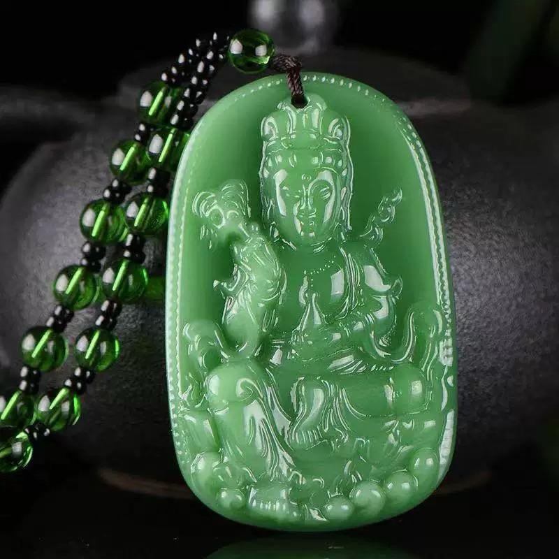 FS - KALUNG GIOK SHIO KALUNG UKIR DEWI KALUNG KESEHATAN ASLI GIOK