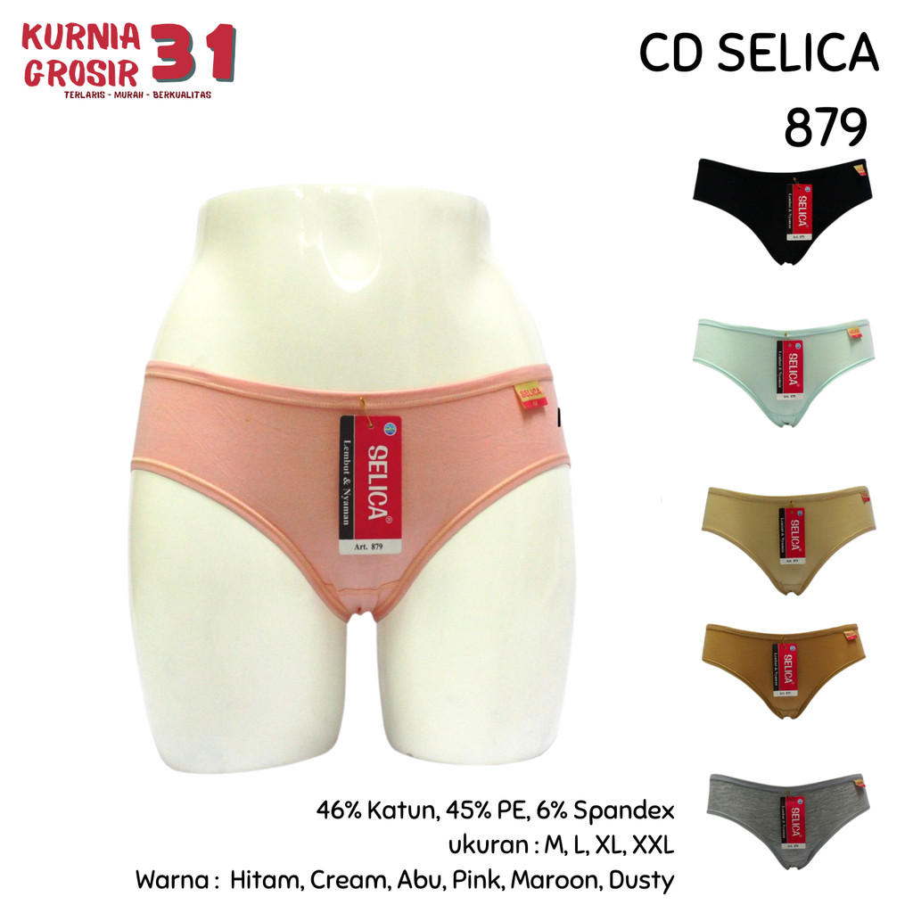 Celana Dalam SELICA 879 Mini Wanita / CD Pakaian Dalam Perempuan Premium