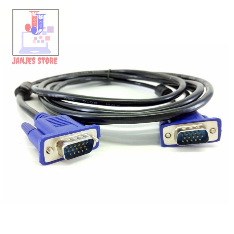 KABEL VGA, Kabel VGA Monitor, KABEL VGA KE MONITOR