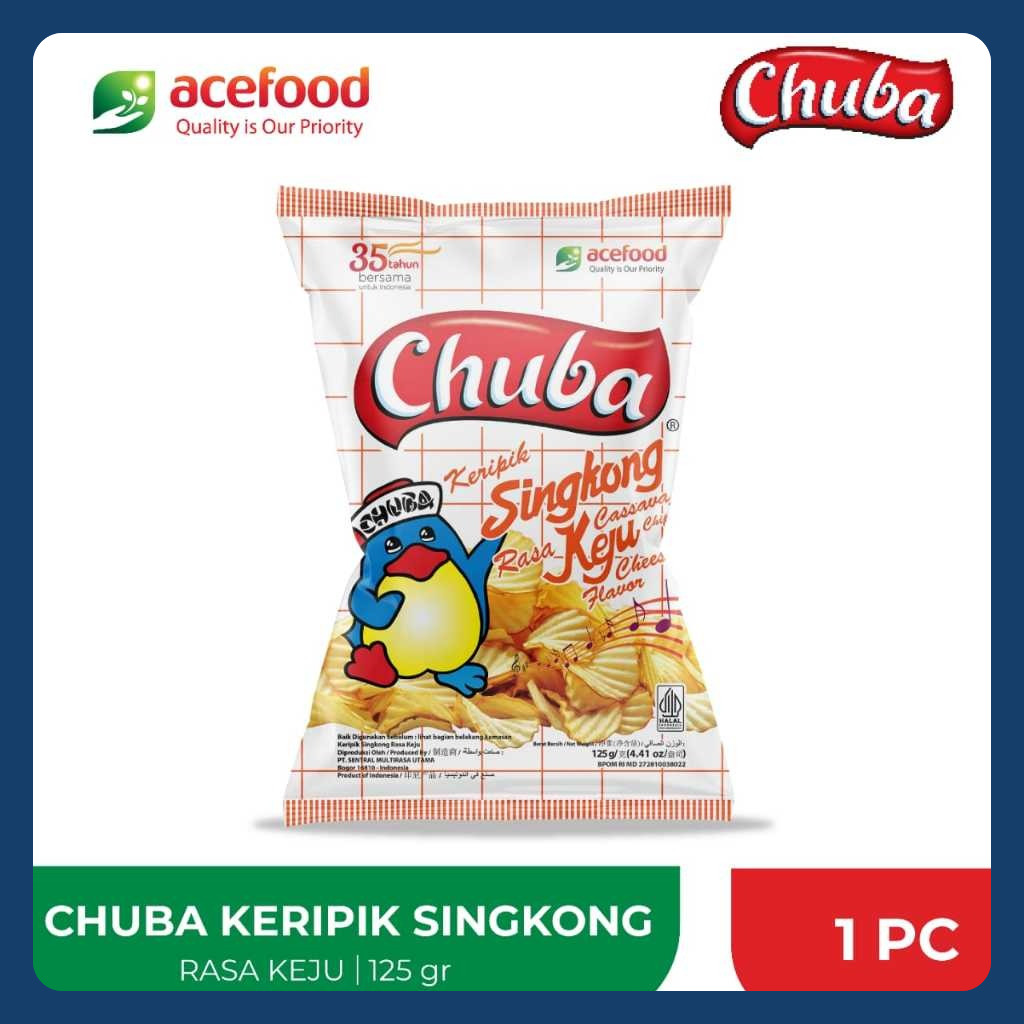 

Chuba Keripik Singkong 125 Gr Rasa Keju