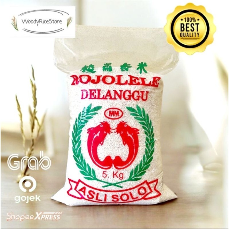 

Beras Rojolele Delanggu 5 Liter Putih Bersih