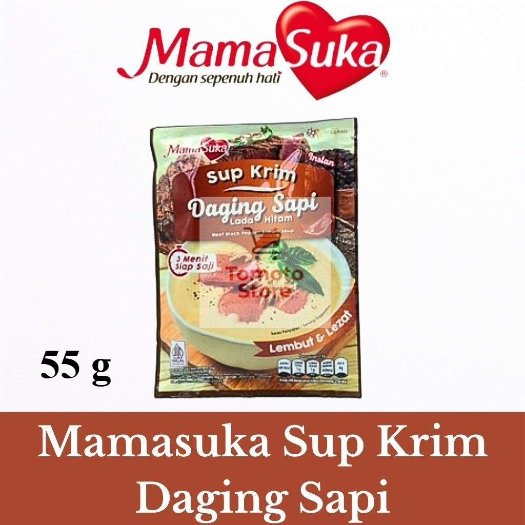 

✨ TOMOTOSTORE ✨ MAMASUKA Sup Krim Jamur 55 gr