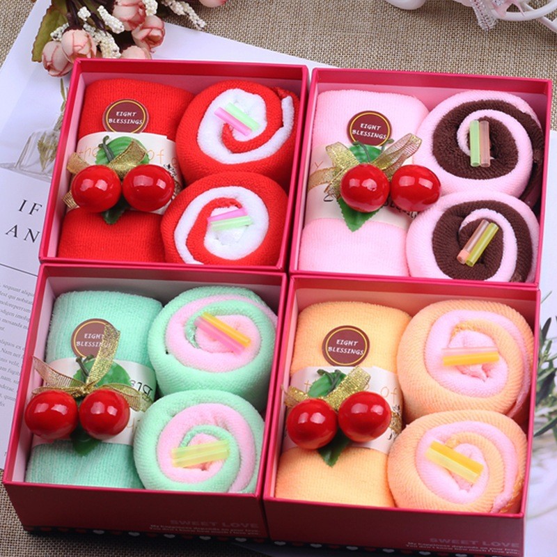 

5pcs Set Creative Wedding Opening Gift Set for Customers Towel Set Goddess Festival Bridesmaid Companion Gift Set Birthday Gift