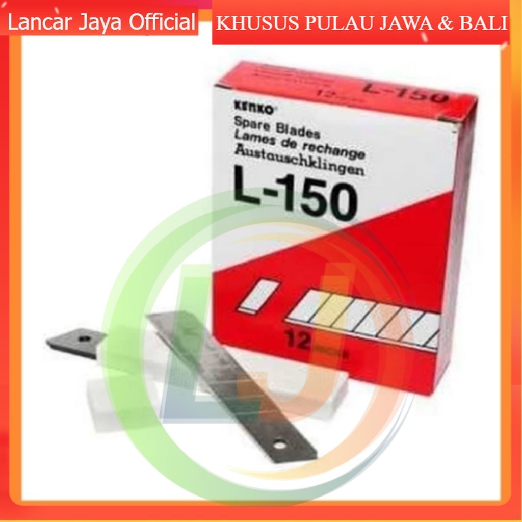 

[ATK] ISI CUTTER BESAR A300 KENKO | CUTER REFFIL KENKO ISI CUTER TAJAM KATER REFIL