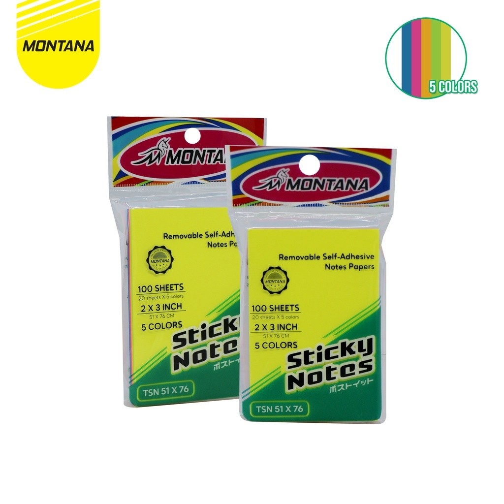 

Montana Sticky Note / Kertas Memo / Memo Tempel TSN 51 X 76