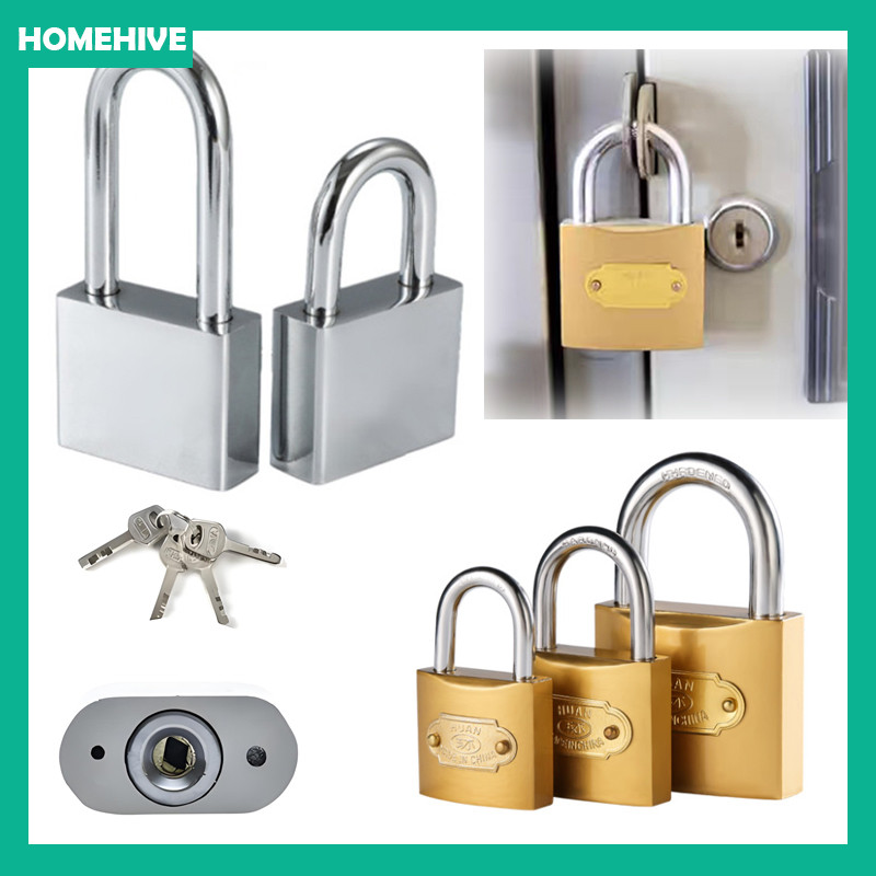 Gembok Stainless / Chrome Pagar / Gembok Stanless Anti Karat