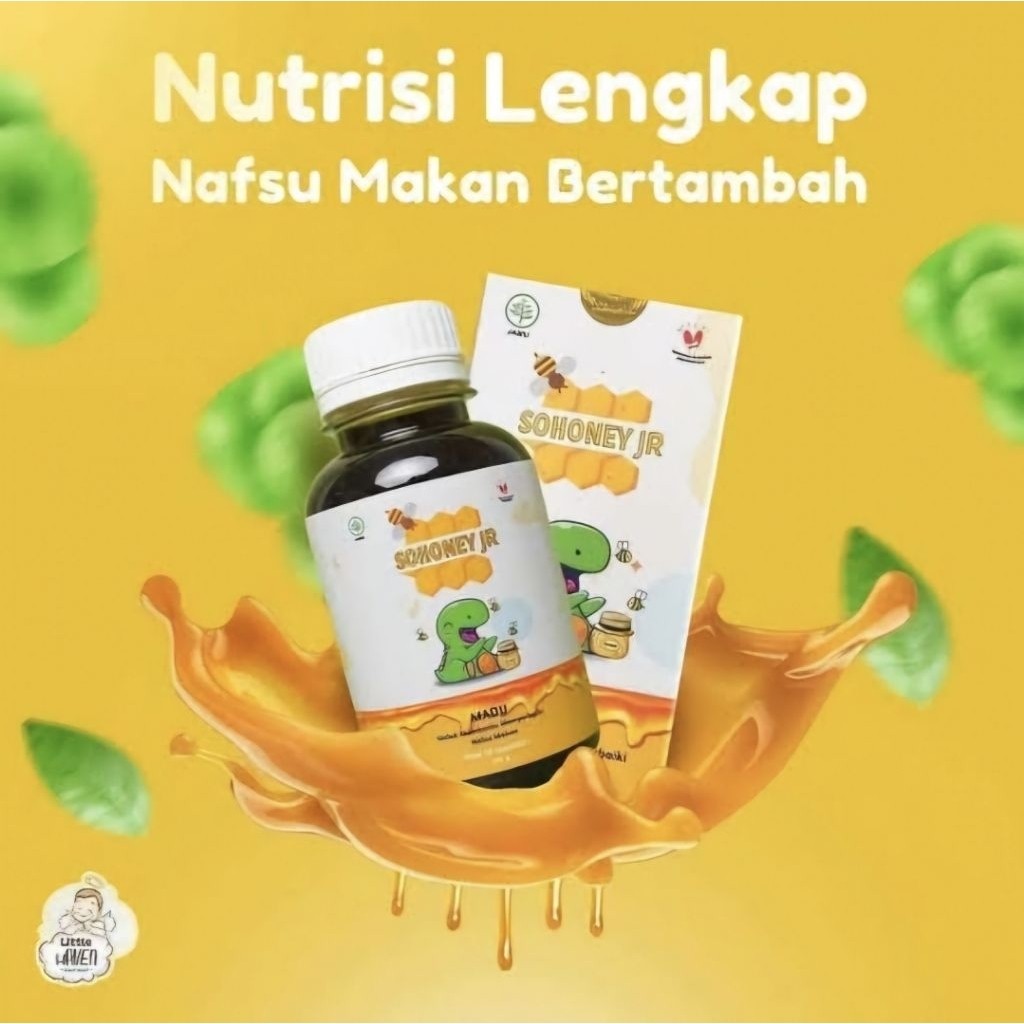 

NEW Sohoney Jr - Madu Paket 1 Botol PREMIUM