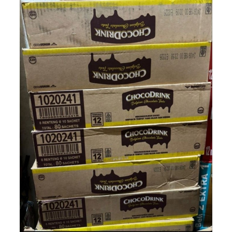 

1 Karton Chocodrink Belgian Chocolate Taste (80sachet)