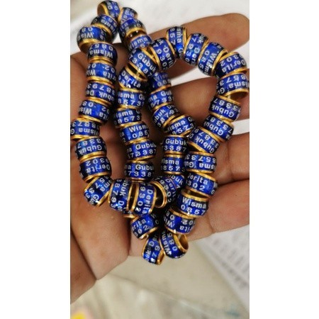 | RING BURUNG PUTER PELUNG LUBANG 7MM MODEL DONAT MATA KUCING .