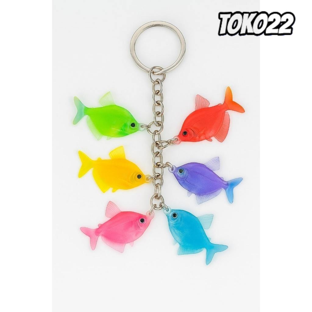 GANCI TETRA GLOW WARNA WARNI GLOWFISH PAKET 20E