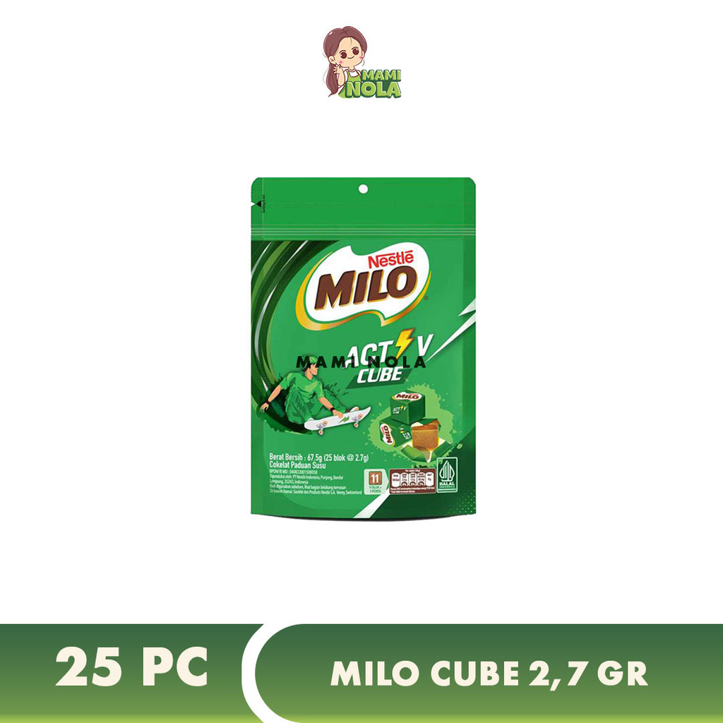 

Milo Energy Cube Activ 2,7gr x 25 pc