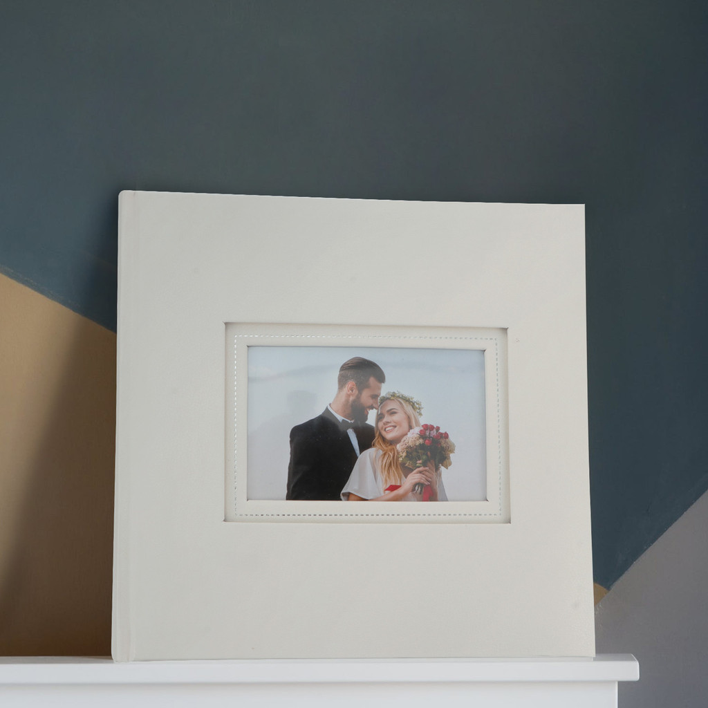 

Wedding Photo Albums Photobook Pockets Picture Memorandum Self Adhesive White Slots Lovers