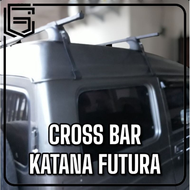 Cross Bar Universal Jepit Body - Sunrise Crossbar Kait Panjang - Katana Futura Zebra Kuda Hardtop