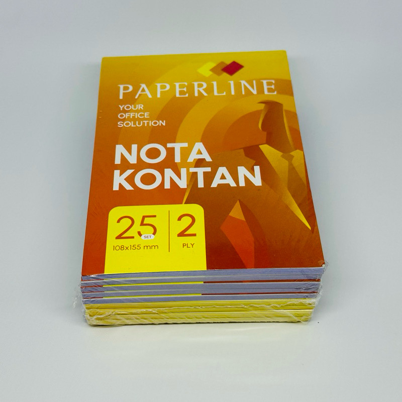 

[LW] Buku Nota Kontan Kecil Paperline 2 Ply/2 Rangkap