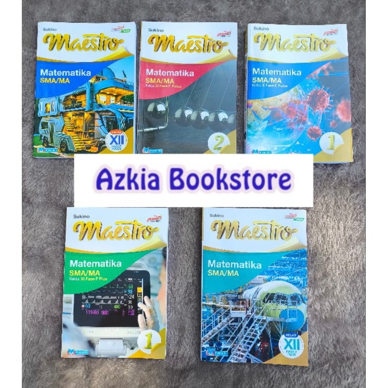 

BUKU MAESTRO MASMEDIA MATEMATIKA KELAS X XI DAN XII K-MERDEKA