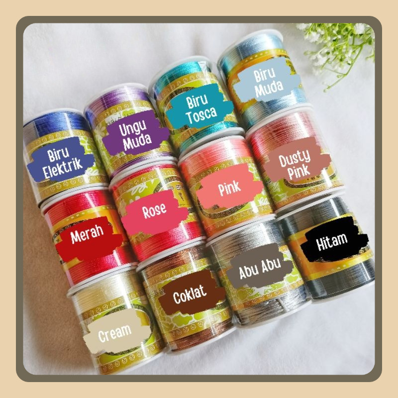 1 Roll Tali Satin Size 1mm