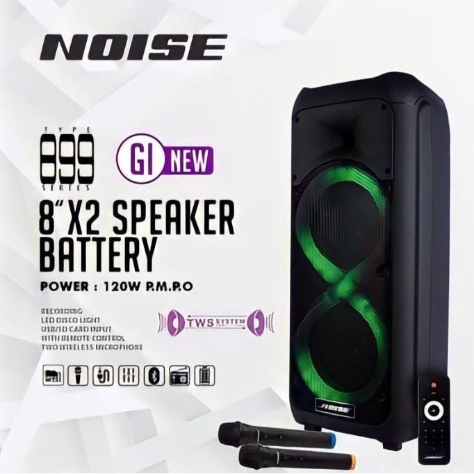 Grosir Noise 899 G1 New Speaker Portable bluetooth 8 inch Super Bass TERMURAH