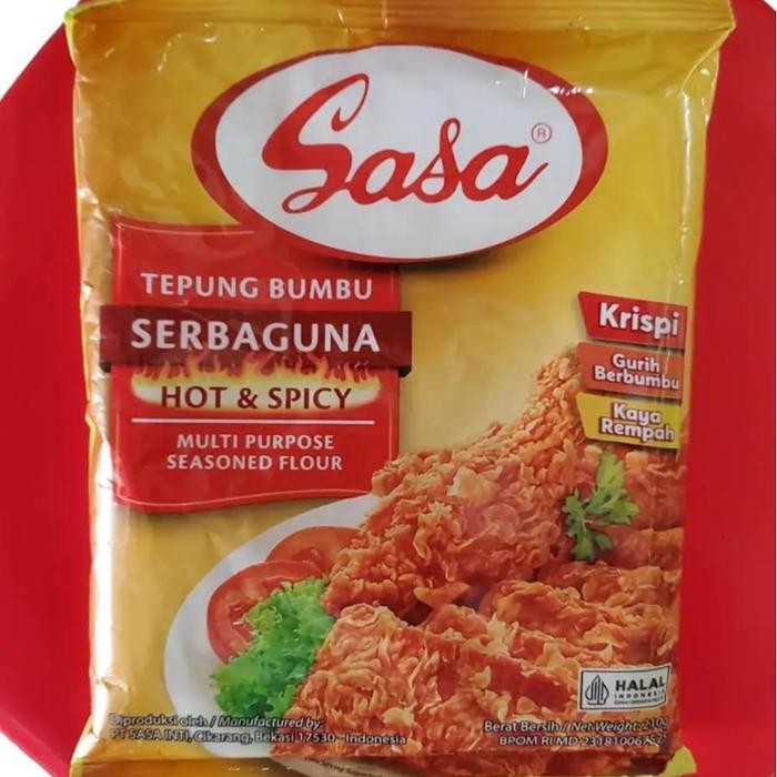 

Sasa Tepung Serbaguna Hot & Spicy 210g