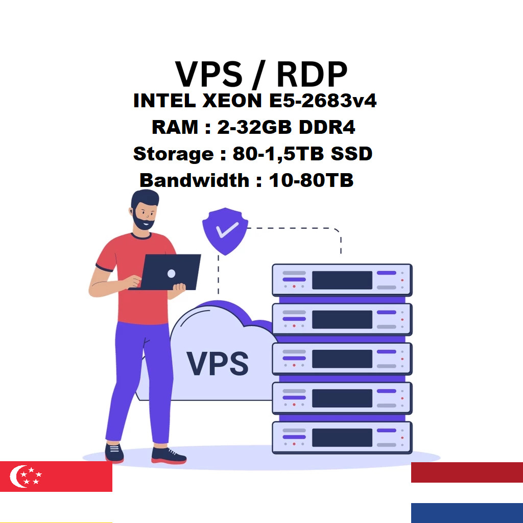RDP / VPS USA Singapura Full Garansi Full Administrator Bisa Diperpanjang Selamanya Windows VPS Fore